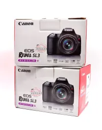 Canon (SL3)EOS 250D Body, Black and EF-S 18-55mm f/4-5.6 IS STM Lens