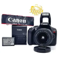 Canon EOS 2000D + 18-55mm Kit 24,1 millions de pixel , films Full HD, Wi-Fi, NFC