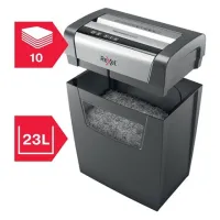 Destructeur De Documents REXEL Momentum X410 Coupe Croisé Sécurité P4 10 Feuilles 23 Litres 