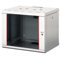 DISTRIBUTEUR OFFICIEL | ARMOIRE 9U 19" 600*450 GRIS WALL BOX LANDE | DS-WB09U6045-LG | EXPERNET