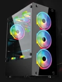 BOITIER VORTEX STORM BLACK MOYEN TOUR-ATX MICRO-ATX MINI-ITX