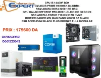 CONFIG I5 14400F/H610-K D4 DDR4/ RAM 16G/GALAX RTX 4060 /SSD 512G/ PANO M100R BZ /PSU ACER 650W