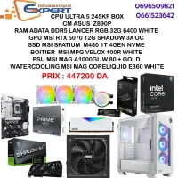 CONFIG ULTRA 5 245KF/DDR5 LANCER 32G/M480 1T/VELOX 100R /CM ASUS Z890P/PSU A1000GL/RTX 5070 SHADOW