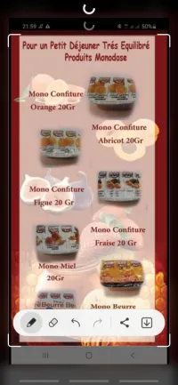 Monodose beurre