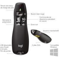 Ponteur Laser de Présentation Logitech R400 sans Fil thumbnail 4