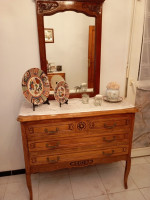 armoires-commodes-commode-en-hetre-avec-glace-kouba-alger-algerie