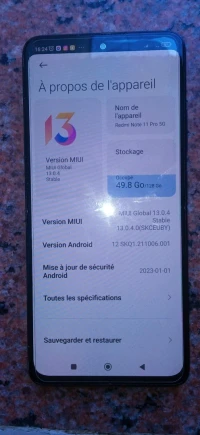 Redmi Note 11 pro 5g global