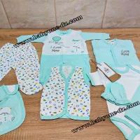 Grenouillere bébé nouveau né 8ps turkey 100% / vetement bébé / naissance bébé / cadeau naissance