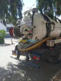 Camion vidangeur déboucharge zarbout 