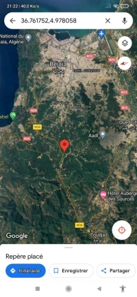 Vente Terrain Bejaia Bejaia