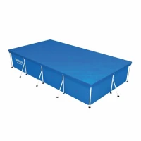 Bâche 4 saisons rectangle 410x226cm pour piscine Steel Pro 400x211cm 58107 BESTWAY