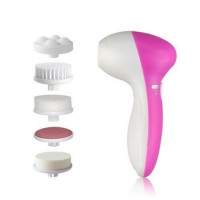 آخر-appareil-de-massage-et-brosse-pour-visage-4-en-1-rose-blanc-برج-الكيفان-الجزائر