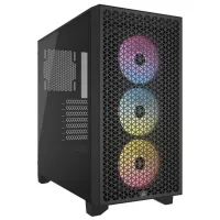 BOITIER CORSAIR 3000D RGB AIRFLOW MID TG WHITE/BLACK CC-9011255/56-WW