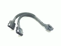 Adaptateur 2 x molex vers 6+2 pin GPU