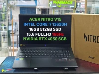ACER NITRO V15 I7 13620H 16GB 512GB SSD RTX 4050 6GB 15,6 FHD 165HZ NEUF SOUS EMBALLAGE 