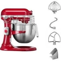 PÉTRIN KITCHENAID ROUGE 6.9L