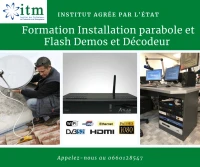 Formation Installation parabole et Flash Démos et Décodeur/ تكوين تركيب وتفليش أجهزة الاستقبال 