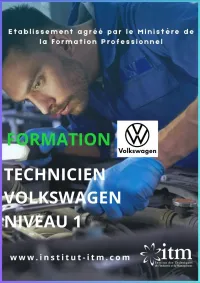 Devenir technicien automobile spécialiste volkswagen Niveau-1