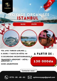 voyage organisée istanbul 