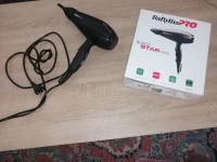 Séchoir babyliss pro 2200 w black star ionic made in Italy