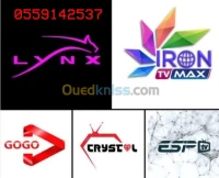 Iptv abonnement tv إبتفي lynx,king 4k,gogo,iron,king 365,orca لينكس ايرون iptv certifié 