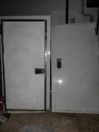 Chambre froide/moteur zanotti monobloc positif / marmite inox /porte chambre froide 