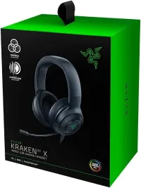 Razer Kraken V3 X - Casque gaming - filaire - circum-aural fermé - son surround7.1 micro flexible
