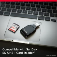 SanDisk Ultra SD 256GB Carte Mémoire UHS-I Jusqu'à 150 Mo/S