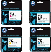 HP 712 Cartouche Originale Pour HP DesignJet T210 T230 T250 T630 T650