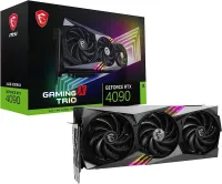 MSI GeForce RTX 4090 GAMING X TRIO 24G  GDDR6X - HDMI- Tri DisplayPort - DLSS 3 - PCI Express 