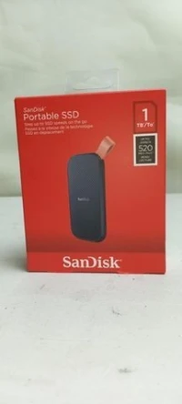 SanDisk 1 To SSD externe portable Type-C USB 3.2 Vitesse de lecture jusqu'à 520 Mo/s