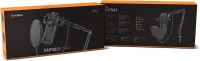 KROM Kit Microphone streaming KAPSULE Microphone avec deux capsules