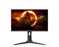 Ecran AOC 24G2  24"Full HD  - 1 Ms - Format Large 16/9 - Dalle IPS - HDMI - VGA - Noir et rouge 