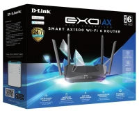 D-Link DIR-X1560 Routeur Gigabit Dual-Band Wi-Fi 6 AX1500 (AX1200 + N300) MU-MIMO 