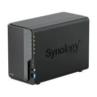 SYNOLOGY DS225+ - NAS 2 BAIES - CELERON J4125 - RAM 2GO  - 2.5 GBE - SAUVGARDE & PARTAGE - BLACK  