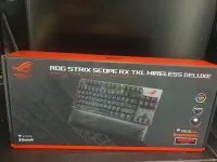 ASUS ROG STRIX SCOPE RX TKL WIRELESS DELUXE RED - 2.4 GHz - RVB AURA SYNC - ROG RX RED - ABS