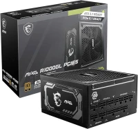 MSI MAG A1000GL PCIES 5 - ALIMENTATION FULL MODULAIRE 1000W - 80 PLUS GOLD TVD - ATX/EPS - NOIR 