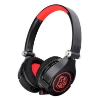 Tt eSPORTS by THERMALTAKE CRONOS GO Casque Gamer LED ultra léger avec microphone rétractable
