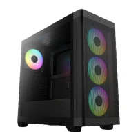 GAMDIAS ATHENA M3 - BOÎTIER MOYEN TOUR ATX - MESH - 3 X VENTILATEURS ARGB 120 MM - USB 3.0 - NOIR
