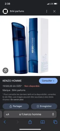 Parfüm kenzo homme intense edt 100ml