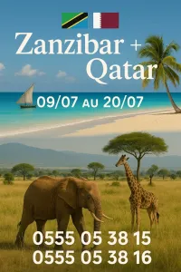 Super promo Zanzibar + Doha
