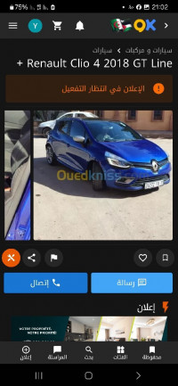 voitures-renault-clio-4-2018-gt-line-el-bayadh-algerie