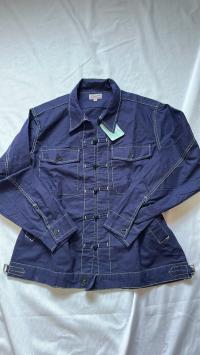 Veste Bleu de Chine homme 100% coton