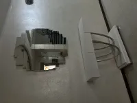 Une console avec mirroire 