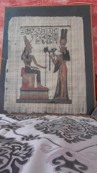 أعمال-فنية-وأغطية-جدران-لوحات-مصرية-الجزائر-وسط