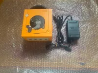 nintendo game cube orange 