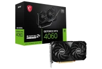 RTX 4060 MSI VENTUS 2X BLACK OC 8GO GDDR6