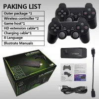 Console retro game video game Jeux video Television... Avec manette sans fil.  4K game stick .