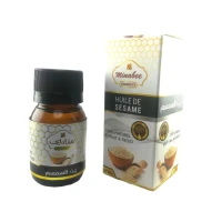 Huile de Sésame Pressée à Froid Pure et 100% naturel Sans Additifs 30ml