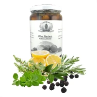 Olive Verte Mariné à la Méthode Italienne 400Gr